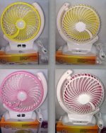 ABJAK 2508 Portable LED Light with Mini Fan - Image 5