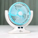ABJAK 2508 Portable LED Light with Mini Fan - Image 3