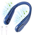 Vaneless Hanging Neck Fan Rechargeable - Image 4