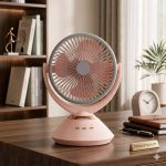 Jy Super JY-2570 9.4 Inch High Speed Rechargeable Table Fan