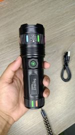 Sanford Super Bright Flashlight – White Laser LED Made in Japan 30.000mAh Light ডিসপ্লে ছারা - Image 3