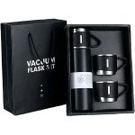 3 in 1 Vacuum Insulated Thermal Flask Set With Cup Set