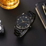 Men's Roman number calendar Formal Watch