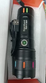 Sanford Super Bright Flashlight – White Laser LED Made in Japan 30,000mAh Light - Image 4