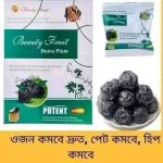 Beauty fruit detox plum