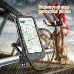 Premium 360° Rotation Waterproof Phone Holder Case for Bike & Motorcycle