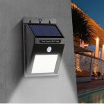 30 LED Motion Sensor Wall Solar Light Waterproof Security Lamp - Image 5