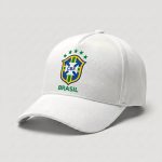 Premium white  Brazil National Team Supporter Cap
