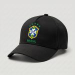Premium Black Brazil National Team Supporter Cap