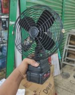 Rechargeable Lithium Battery Fan - Image 4