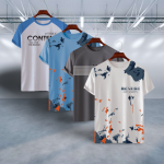 Stylish/Comfortable sports T-Shirt 4 (Four) pcs combo offer - Image 3