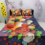 জাদুকরী ডিজাইনের 3D বেডশিট