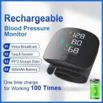 Digital Blood pressure Machine Wrist Electronic Sphygmomanometer - Image 3