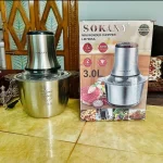 Sokany 800watt meat Grinder and blender - Image 2