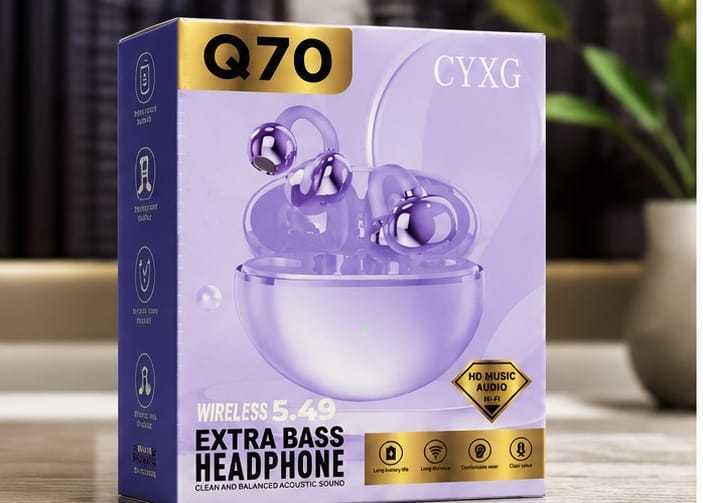 Q70 Wireless 5.49 Extra Bass Bluetooth Earbuds - Image 3