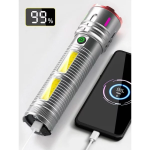 Laser Cannon Flashlight – 50000mAh Rechargeable Powerful Torch