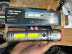 Laser Cannon Flashlight – 50000mAh Rechargeable Powerful Torch - Image 5