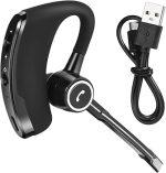 Business Bluetooth Headset Hands-free Call Earpiece with Mic for Cell Phones - Image 3