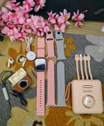 ⌚🎧🔋 Premium Smart Watch Combo Package 🔋🎧⌚