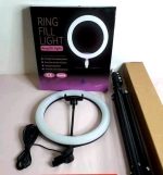 6Ft Tripod Stand, 10" LED Ring Light ও K8 Wireless Microphone - Image 2