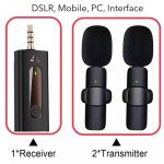 K35 Dual Wireless Microphone - Image 3