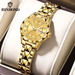 Bindbond Luxury Ladies Watch Original মেয়েদের ঘড়ি - Image 3